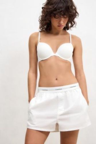 Logo Poplin Shorts - XS at Urban Outfitters - Calvin Klein - Modalova