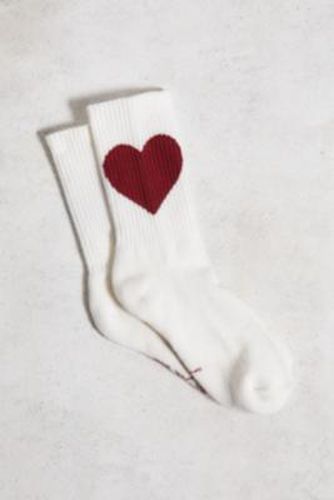 Heart Socks - White at Urban Outfitters - Out From Under - Modalova