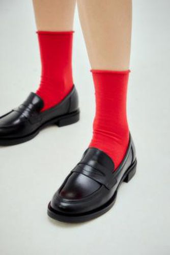 Clean Roll Top Sports Socks - Red at Urban Outfitters - Out From Under - Modalova