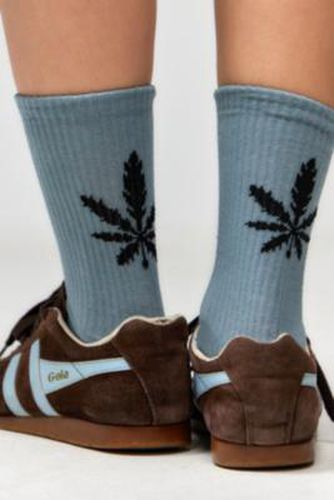 Leaf Socks - Blue at Urban Outfitters - Out From Under - Modalova