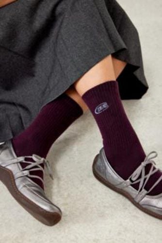 Iets frans. Socks - Maroon at Urban Outfitters - iets frans... - Modalova