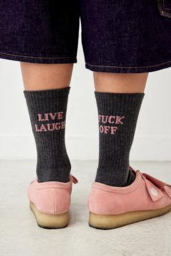 Live Laugh F*ck Off Socks - at Urban Outfitters - Out From Under - Modalova