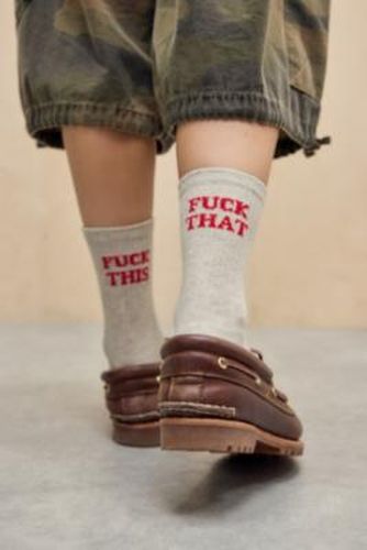 F*ck That F*ck This Socks - at Urban Outfitters - Out From Under - Modalova