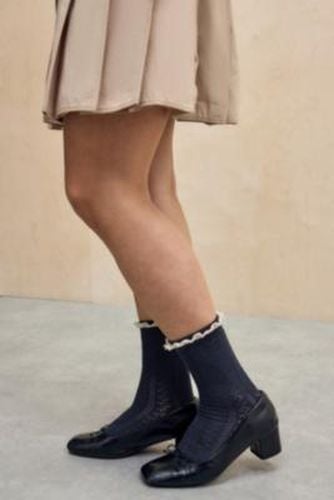 UO Pointelle Frill Socks - at - Urban Outfitters - Modalova