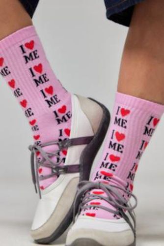 I Love Me Socks - Pink at Urban Outfitters - Out From Under - Modalova