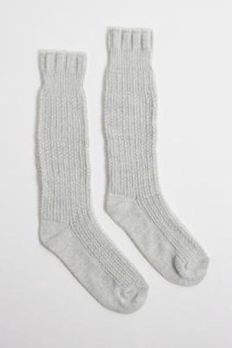 Slouchy Knee High Socks - Light Grey at Urban Outfitters - Out From Under - Modalova