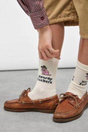 Howdy F*ckers Cat Novelty Socks - at Urban Outfitters - Out From Under - Modalova