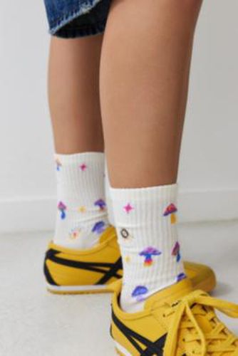 Trippy Mushroom Socks - Cream at Urban Outfitters - Out From Under - Modalova