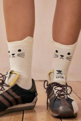 Grumpy Cat Socks - Cream at Urban Outfitters - Out From Under - Modalova