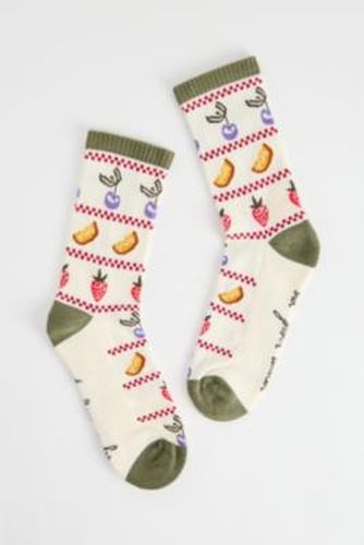 Cherry Checkerboard Socks - at Urban Outfitters - Out From Under - Modalova