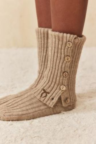 Button Knit Socks - Neutral at Urban Outfitters - Out From Under - Modalova