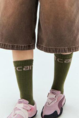 Logo Crew Socks - Dark Green at Urban Outfitters - Carhartt WIP - Modalova