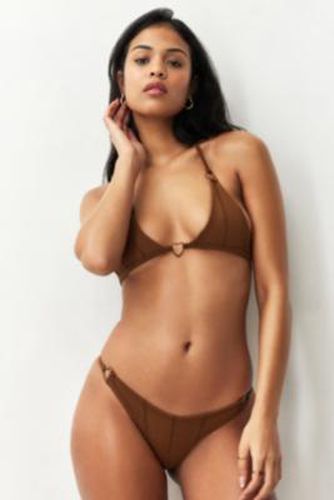 Heart Of Gold Bikini Bottoms - Brown M/L at Urban Outfitters - Out From Under - Modalova