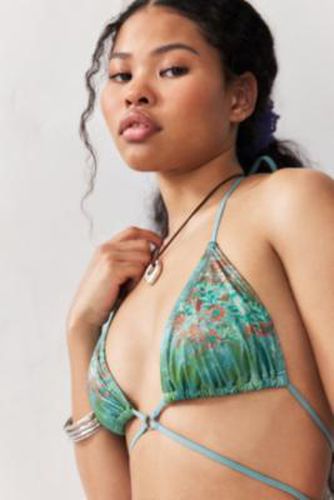 Floral Teya Bikini Bottoms - Green S at Urban Outfitters - Out From Under - Modalova