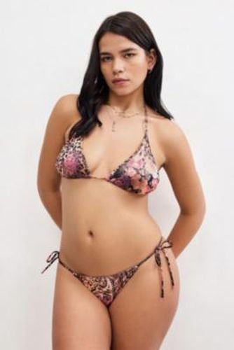 Leopard & Floral Tie Bikini Bottoms - XS at Urban Outfitters - Out From Under - Modalova