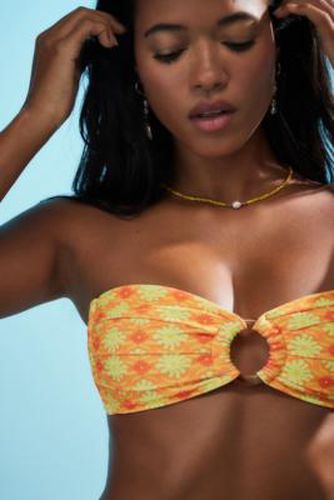 Lemontini Strapless Bandeau Bikini Top - Yellow M at Urban Outfitters - Kulani Kinis - Modalova