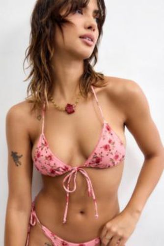 Pamita Floral Bikini Top - S at Urban Outfitters - Motel - Modalova