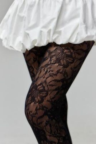 Maude Lace Tights - Black at Urban Outfitters - Out From Under - Modalova