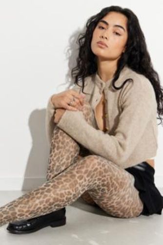 Leopard Print Tights at Urban Outfitters - Out From Under - Modalova