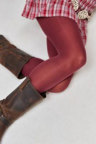 Statement Tights - Dark Red S/M at Urban Outfitters - Out From Under - Modalova