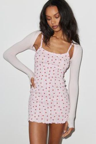 Dede Pointelle Mini Dress - L at Urban Outfitters - Out From Under - Modalova