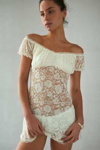 Velma Lace Dress - Ivory S at Urban Outfitters - Out From Under - Modalova