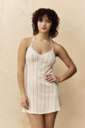 Pointelle Halterneck Slip Dress XS at Urban Outfitters - Out From Under - Modalova