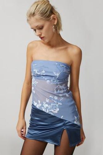 UO Y2K Velvet Burnout Tube Top - Urban Outfitters - Modalova