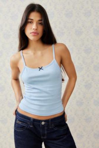 Corey Bow Cami Top - Light Blue L at Urban Outfitters - Kimchi Blue - Modalova