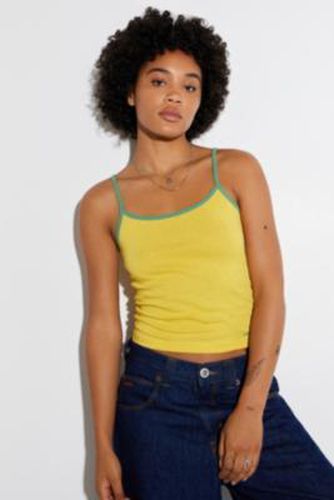 Iets frans. Corey Strappy Cami - Yellow XL at Urban Outfitters - iets frans... - Modalova