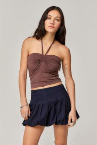 UO Danni Ruched Bandeau Top - XS at - Urban Outfitters - Modalova