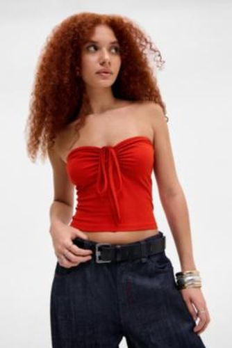 UO Danni Ruched Bandeau Top - XS at - Urban Outfitters - Modalova