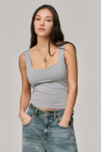 Cairo Built-In Bralette Tank Top - XS at Urban Outfitters - Silence + Noise - Modalova