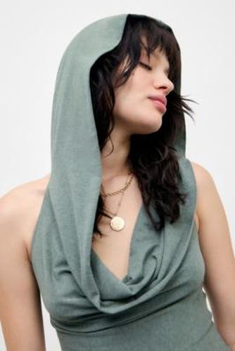 Coyote Hooded Cowl Halter Top - XS at Urban Outfitters - Silence + Noise - Modalova