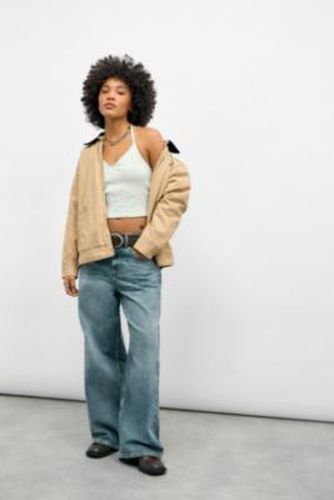 UO Halterneck Pointelle Top - XS at - Urban Outfitters - Modalova