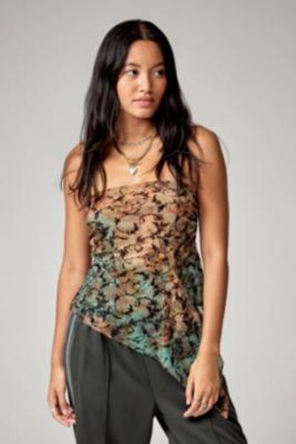 Indie Asymmetric Bandeau Top - XS at Urban Outfitters - Kimchi Blue - Modalova