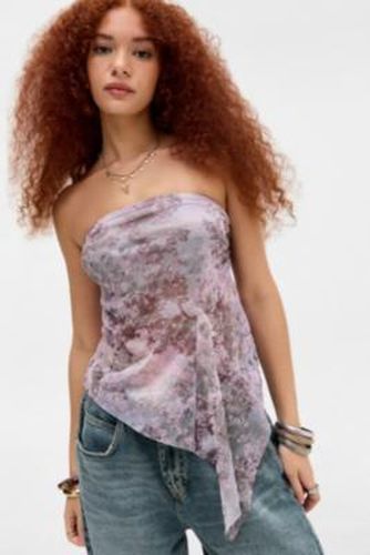 Indie Asymmetric Bandeau Top - XS at Urban Outfitters - Kimchi Blue - Modalova