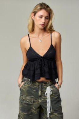 Nia Babydoll Cami - Black XL at Urban Outfitters - Kimchi Blue - Modalova