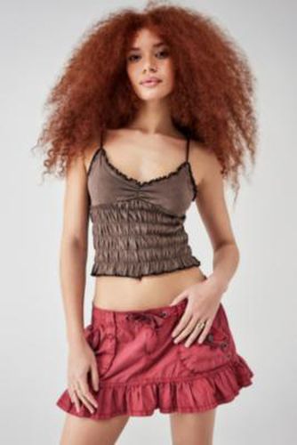 Kai ShirredCami - Brown XL at Urban Outfitters - BDG - Modalova