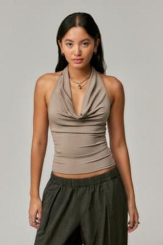 Coyote Cowl Halter Top - XS at Urban Outfitters - Silence + Noise - Modalova