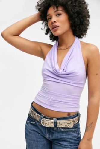 Coyote Cowl Halter Top - S at Urban Outfitters - Silence + Noise - Modalova