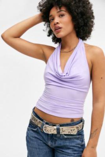 Coyote Cowl Halter Top - XS at Urban Outfitters - Silence + Noise - Modalova