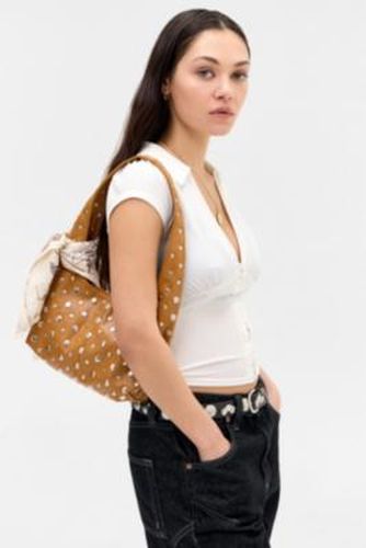 UO Mini Faux Leather Trapeze Studded Bag - at - Urban Outfitters - Modalova