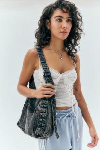 Denim Eyelet Trapeze Shoulder Bag - at Urban Outfitters - BDG - Modalova