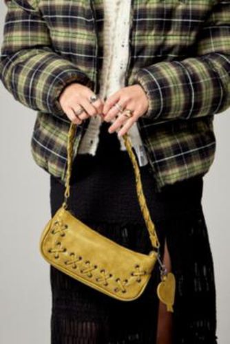 UO Whipstitch Faux Leather Shoulder Bag - at - Urban Outfitters - Modalova