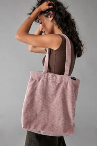 Tab Corduroy Tote Bag - Pink ALL at Urban Outfitters - BDG - Modalova