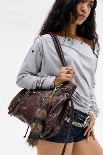 Jude Washed Faux Leather Shoulder Bag - at Urban Outfitters - BDG - Modalova