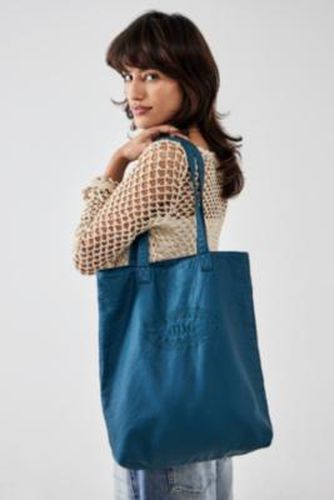 Washed Faux Leather Tote Bag - Dark Turquoise at Urban Outfitters - BDG - Modalova