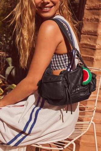 Amelia Faux Leather Pocket Bag - Navy at Urban Outfitters - BDG - Modalova