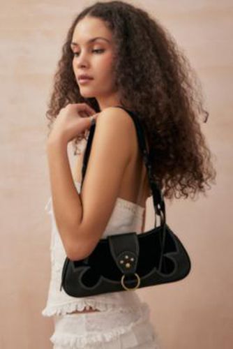 UO Suede Western Shoulder Bag - Black at - Urban Outfitters - Modalova